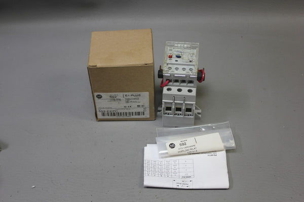 NEW ALLEN BRADLEY E1 PLUS OVERLOAD RELAY 592-EEFC SER. C