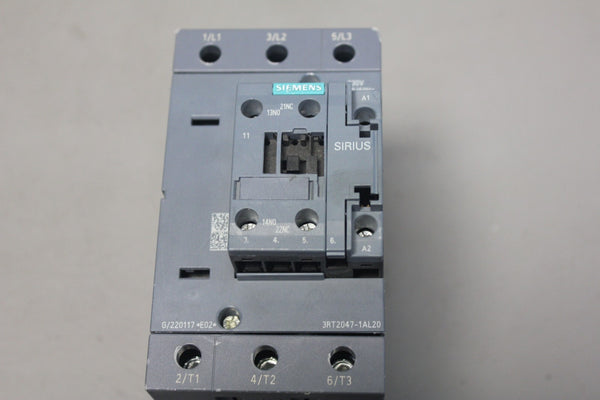 SIEMENS SIRIUS POWER CONTACTOR 3RT2047-1AL20