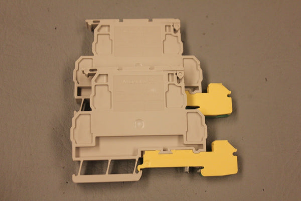 LOT OF 2  WEIDMULLER KDKS1 PE TERMINAL BLOCKS