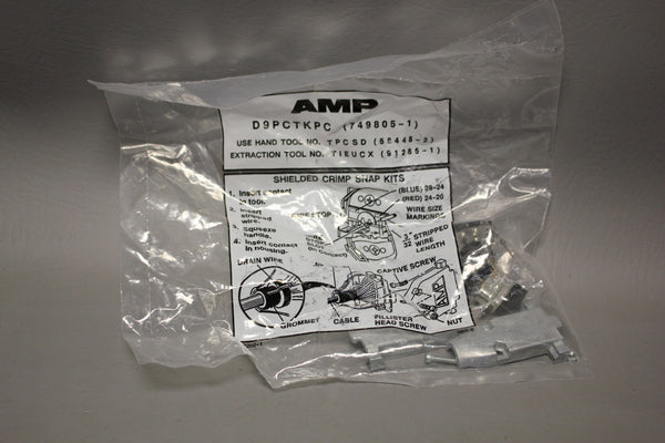 NEW AMP SHIELDED CRIMP SNAP KIT D9PCTKPC