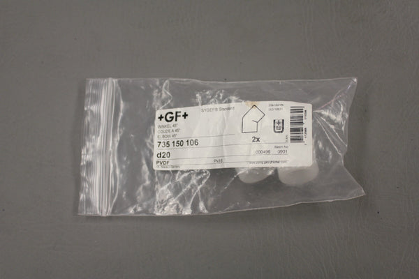 NEW GEORGE FISCHER SYGEF 735 150 106 ELBOW UNION