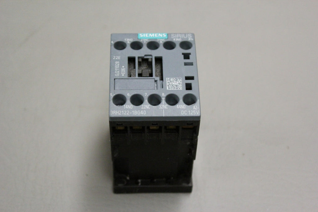 SIEMENS 3RH2122-1BG40 CONTACTOR RELAY