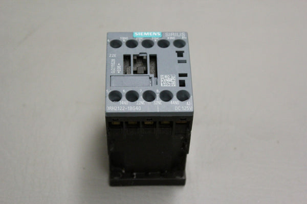 SIEMENS 3RH2122-1BG40 CONTACTOR RELAY