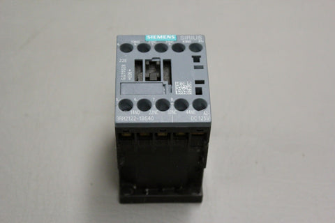 SIEMENS 3RH2122-1BG40 CONTACTOR RELAY