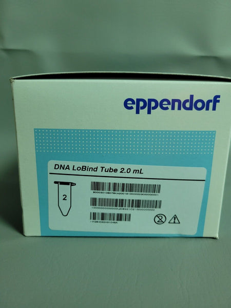 SEALED 250 EPPENDORF LoBind TUBES 2.0 ML SAFE LOCK PCR CLEAN 003010078