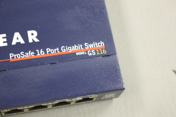 NETGEAR PROSAFE 16 PORT GIGABIT SWITCH GS116