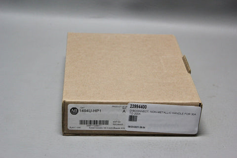 NEW ALLEN BRADLEY DISCONNECT HANDLE 1494U-HP1 SER. A