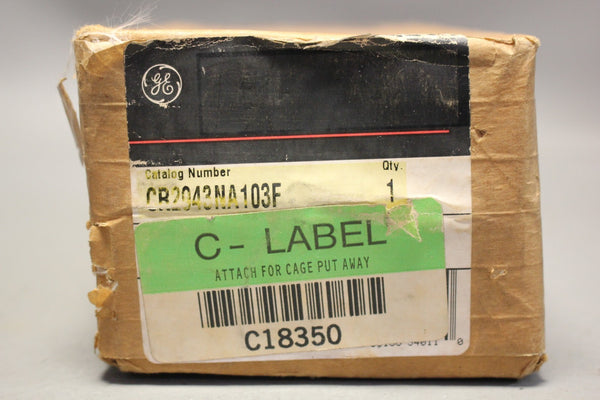 NEW GE PUSHBUTTON CONTROL STATION CR2943NA103F