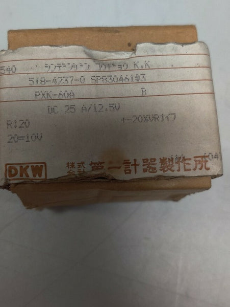 DAIICHI PXK-60A 0-150% Meter NEW