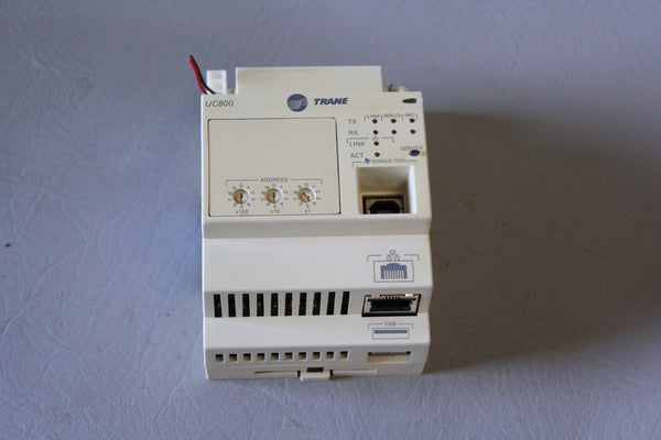 TRANE CHILLER CONTROL MODULE UC800 X13651144-01 REV. D