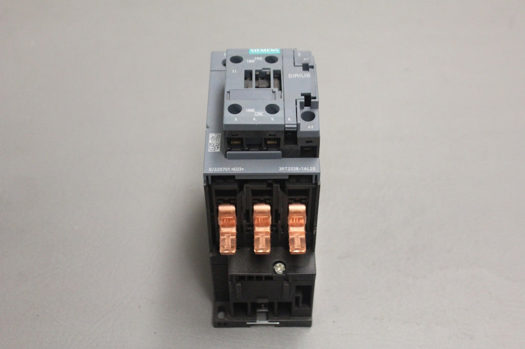 SIEMENS 3RT2038-1AL20 POWER CONTACTOR