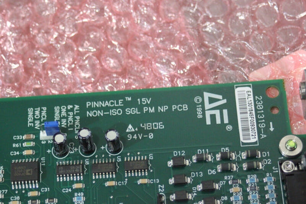 NEW ADVANCED ENERGY PINNACLE INTERFACE CARD 2301319-A