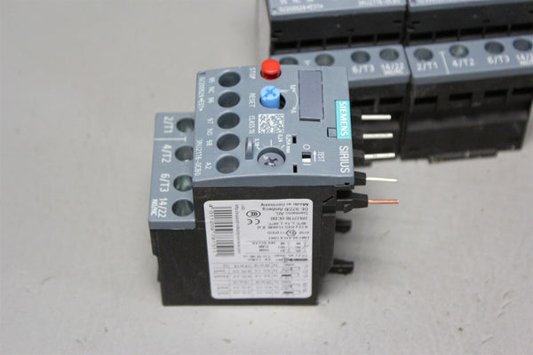 Lot of 3 UNUSED SIEMENS OVERLOAD RELAY  3RU2116-0CB0 