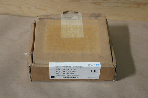 NEW GWT LOAD CELL TRANSDUCER PR6211/52 D1