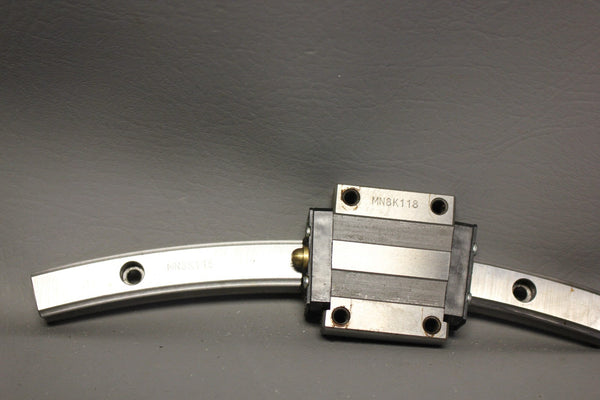 THK CURVED LINEAR RAIL WITH BLOCK MN8K118