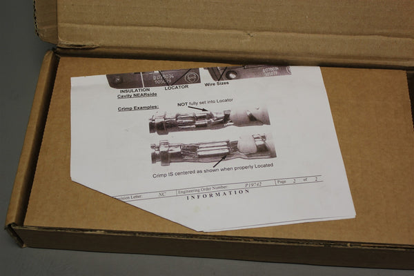 NEW DEUTSCH FIELD MAINTENANCE CRIMPER CRIMP TOOL DTT-20-00