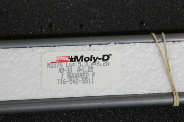 Moly-D MD3/6 LU= 5.7Le=9.2A MD-33 A=1.25 I Squared R Heating Element 