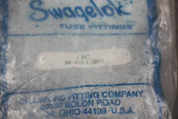 NEW SWAGELOK TUBE FITTING SS-810-1