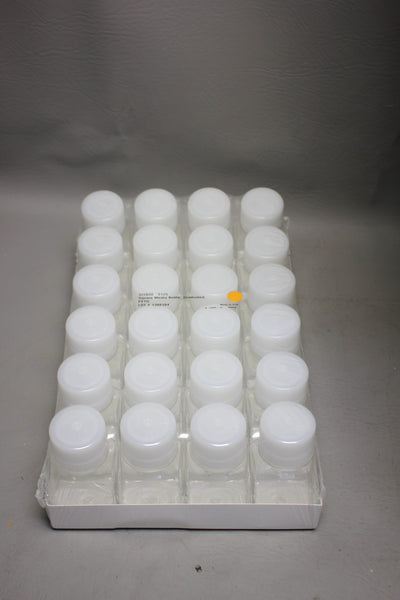 24 NEW SEALED THERMO GRADUATED 125ml PETG MEDIA BOTTLES 322020-0125