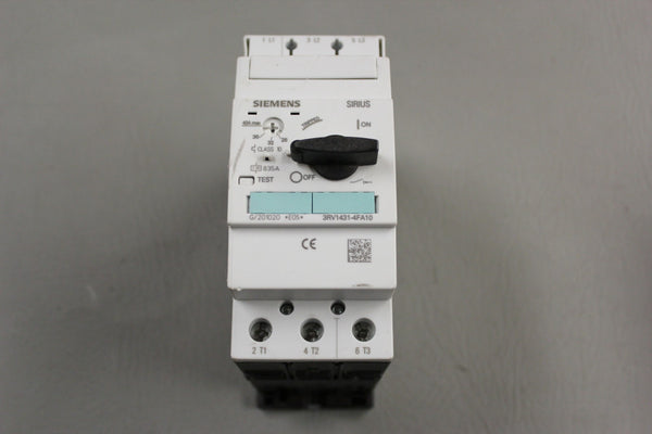 SIEMENS SIRIUS 3RV1431-4FA10 CIRCUIT BREAKER