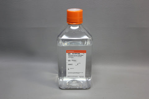 NEW 500mL BOTTLE OF CORNING MOLECULAR BIOLOGY GRADE WATER 46-000-CV