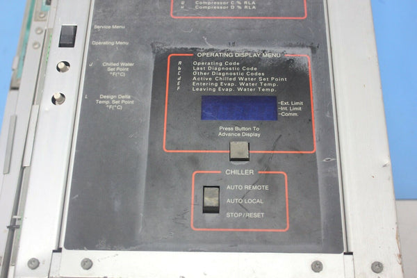 Trane Chiller Control Panel Communication Interface X13650346-01 REVISION G 