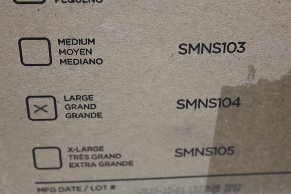NEW BOX OF 1000 STARMED SELECT NITRILE EXAMINATION GLOVES POWDER FREE SMNS104  L