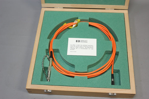 HP  FIBER OPTIC CABLE IN WOOD BOX  81500B