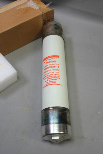 NEW GOULD SHAWMUT 2400V/4800V AMP TRAP CURRENT LIMITING FUSE A480R12R-1