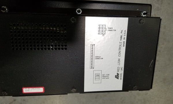 RED LION LMC 2X20 LARGE MESSAGE CENTER DISPLAY LMC20000 + MDPS + ENCLOSURE