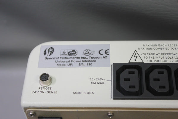 SPECTRAL INSTRUMENTS UNIVERSAL POWER INTERFACE UPI