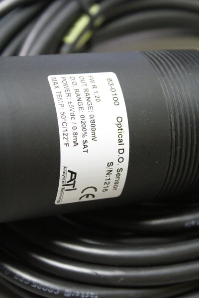 NEW ATI Q-BLAST AUTO-CLEAN DISSOLVED OXYGEN SYSTEM