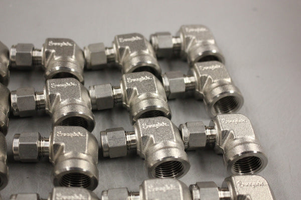 NEW SWAGELOK FITTING LOT OF 20 SS-400-8-6