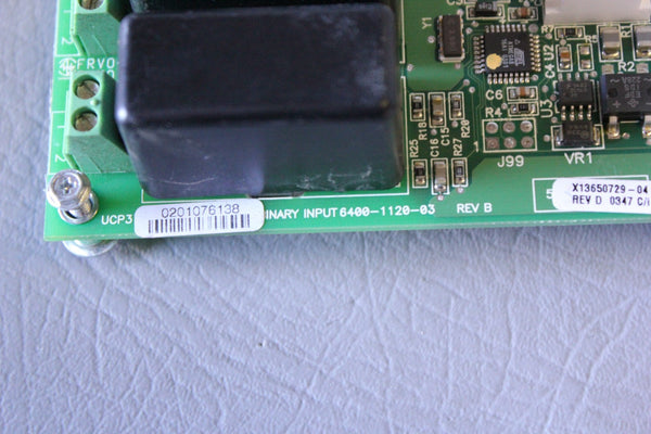 THE TRANE COMPANY BINARY INPUT MODULE 6400-1120-03 REV B