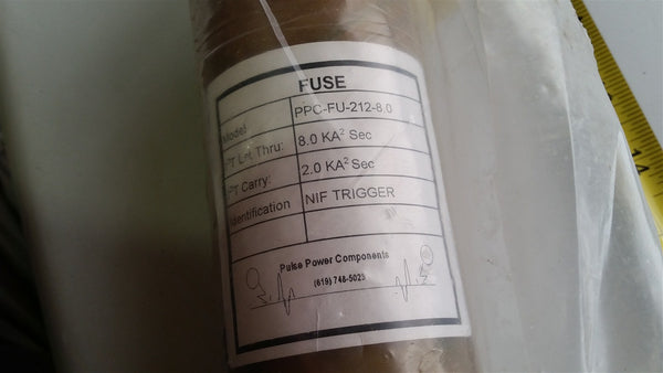  Pulse Power Components Fuse Ppc-fu-212-8.0
