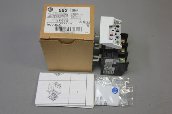 NEW ALLEN BRADLEY OVERLOAD RELAY 592-A1GA SER. A (A)