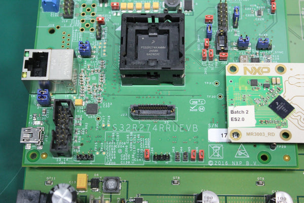 FREESCALE MPC57XX BOARD W/77GHX MR3003 RADAR TRANSCEIVER + S32R274RRUEVB