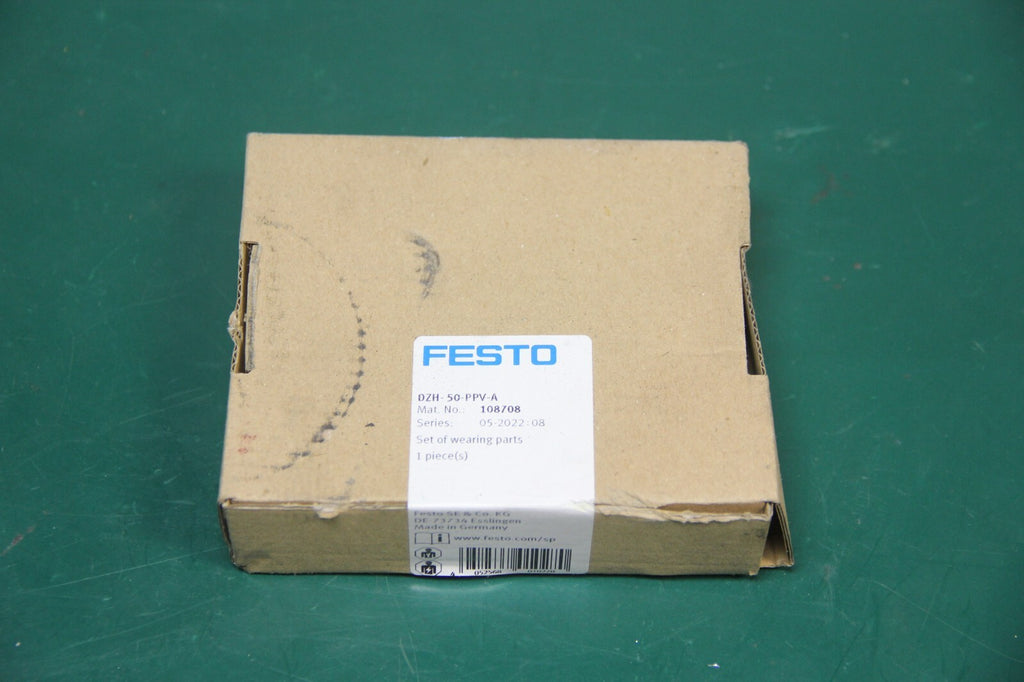 NEW FESTO CYLINDER REBUILD KIT 108708 DZH-50-PPV-A