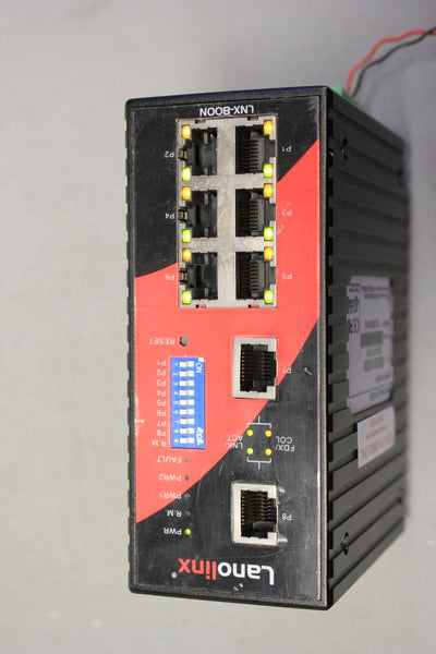 LANO LINX INDUSTRIAL ETHERNET SWITCH  LNX-800N