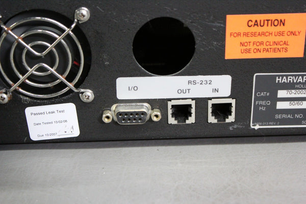 HARVARD APPARATUS PRECISION SYRINGE PUMP PHD 2000 70-2002