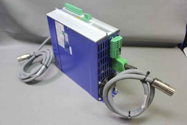 KOLLMORGEN SERVOSTAR 600 SERVO AMPLIFIER WITH I/O MODULE 614-AS S61401-EI