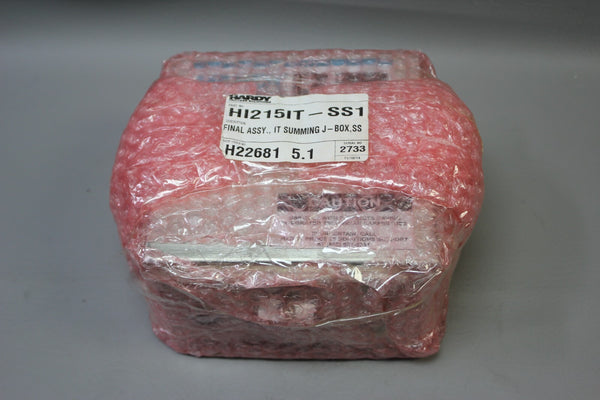 NEW HARDY C2 CERTIFIED JUNCTION BOX AND SUMMING CARD HI215IT-SS1