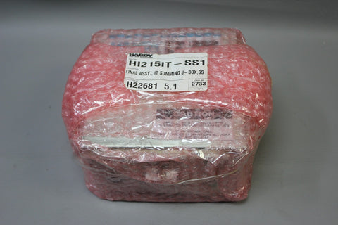 NEW HARDY C2 CERTIFIED JUNCTION BOX AND SUMMING CARD HI215IT-SS1