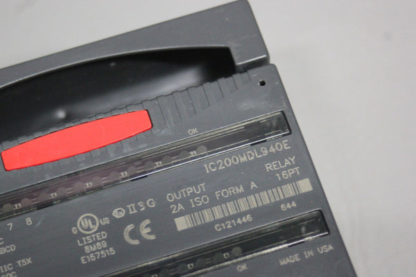 GE FANUC VERSAMAX PLC MODULE WITH CARRIER IC200MDL940E IC200CHS002J