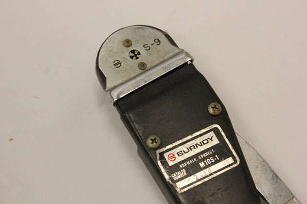 Burndy M10S-1  S-9 Hand Crimping Tool Crimper 