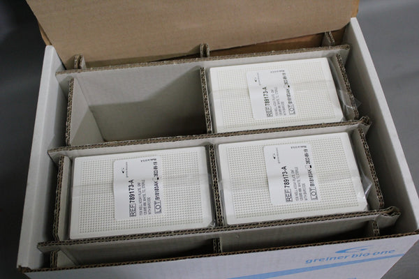 45 NEW GREINER BARCODED STERILE 1536 WELL ASSAY PLATE 789173-A EXP 2022