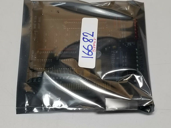 Exclusive Design EDC Digital Signal I/O Board 16682 Rev. A