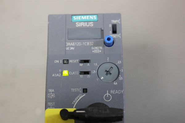 SIEMENS LOAD FEEDER DOL STARTER 3RA6120-1CB32