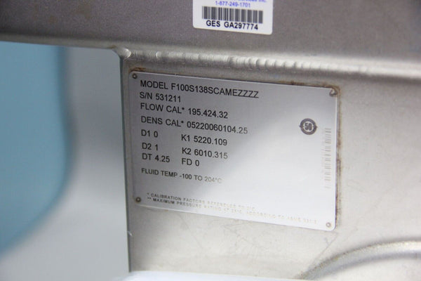 MICRO MOTION FLOW TRASNMITTER & FLOW SENSOR 2700 11BDAEZZZ F100 S138SCAMEZZZZ