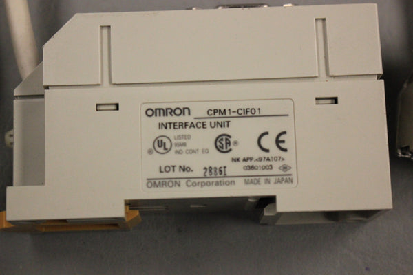 OMRON CPM1-CIF01 INTERFACE UNIT